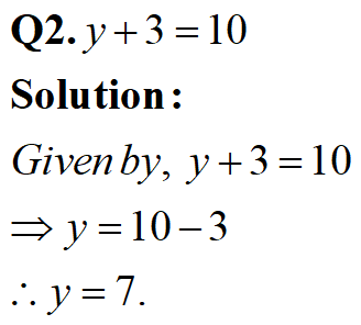 NCERT Class 8 Maths Linear Equations in One Variable Exercise 2.1 Q2.