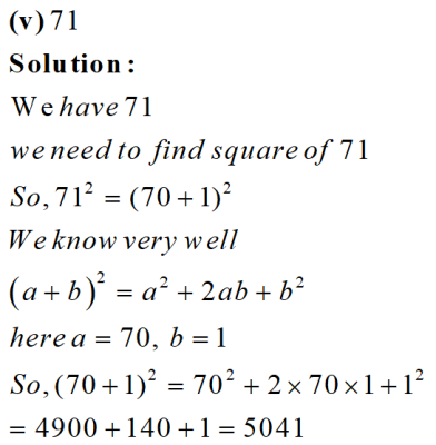 Class 8th Math Ex.6.2 Q1(v)